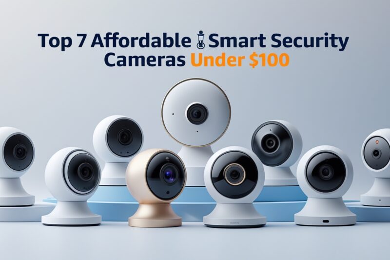 Top 7 Affordable Smart Security Cameras Under $100 (Amazon Picks)