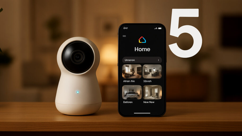 Top 5 Indoor Cameras Compatible with Google Home