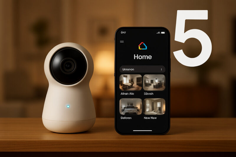 Top 5 Indoor Cameras Compatible with Google Home